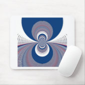 Half blauw muismat (Met muis)