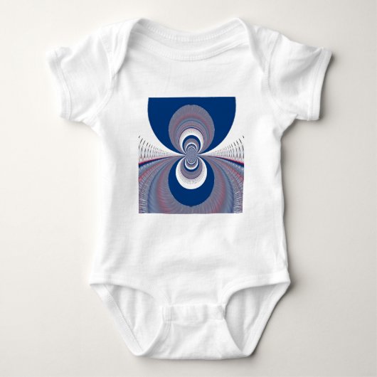 Half blauw romper (Voorkant)