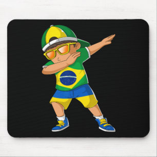 Half Braziliaanse half Oekraïense jongen kind Braz Muismat