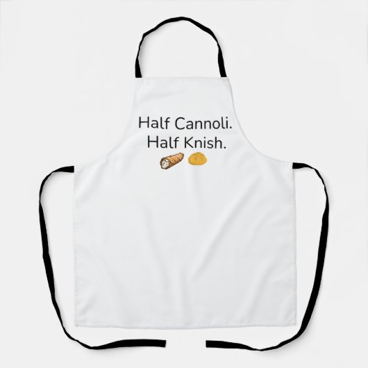 Half Cannoli. Half Knish Schort (Voorkant)
