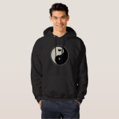 Half Coffee Half Teacher Hoodie (Voorkant volledig)