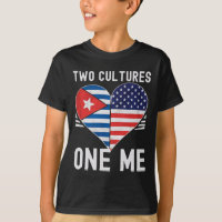 Half Cubaans Half Amerikaans Vlag Van De VS Cuba A