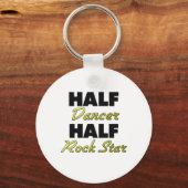 Half Dancer Half Rock Star Sleutelhanger (Voorkant)