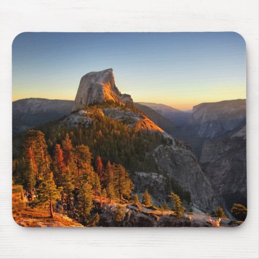 Half-dome bij Sunset Detail - Yosemite Muismat (Voorkant)