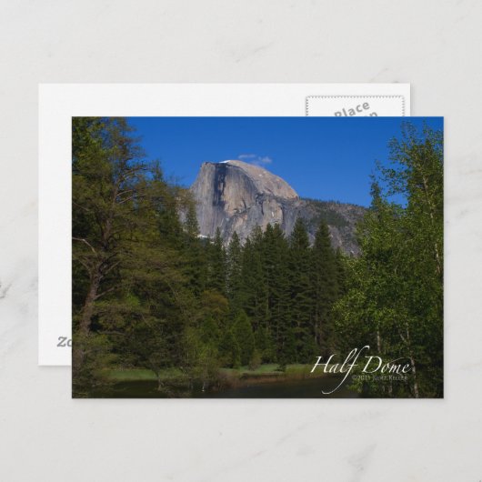 Half-dome Briefkaart (Voorkant / Achterkant)