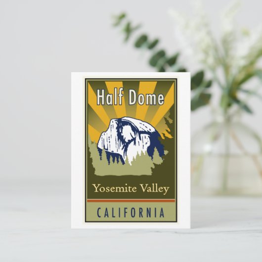 Half-dome Briefkaart (Staand voorkant)
