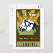 Half-dome Briefkaart (Voorkant / Achterkant)
