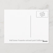 Half-dome Briefkaart (Achterkant)