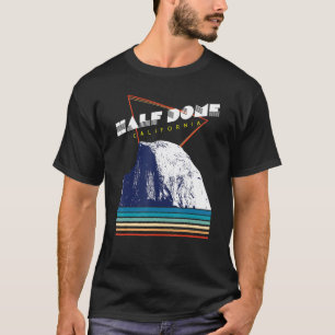 Half-Dome California, Verenigde Staten, 1980 Retro T-shirt