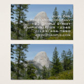 Half Dome depuis Panorama Trail II (Devant & derrière)