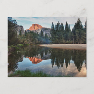 Half Dome en Merced Briefkaart