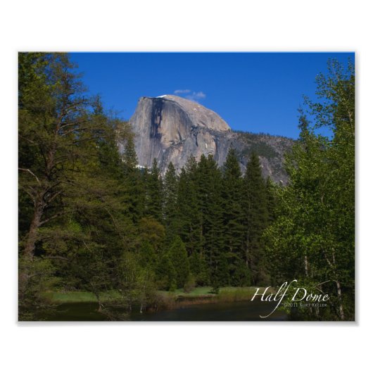 Half-dome Foto Afdruk (Voorkant)