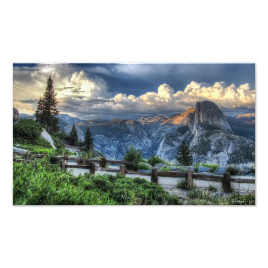 Half-dome Foto Afdruk (Voorkant)