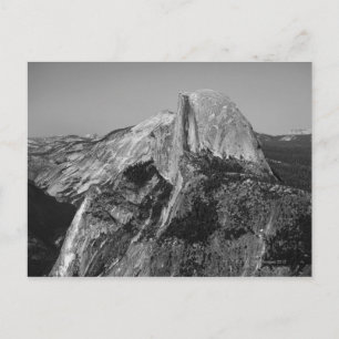 Half Dome is een bekende functie in Yosemite Briefkaart