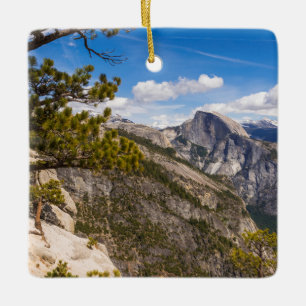 Half Dome-landschap, Californië Keramisch Ornament