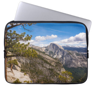 Half Dome-landschap, Californië Laptop Sleeve
