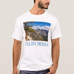 Half Dome-landschap, Californië T-shirt