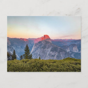 Half-dome Nationaal park Yosemite Briefkaart