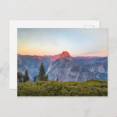 Half-dome | Nationaal park Yosemite Briefkaart (Voorkant / Achterkant)