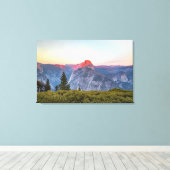 Half-dome | Nationaal park Yosemite Canvas Afdruk (Insitu (Houten vloer))