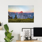 Half-dome | Nationaal park Yosemite Poster (Thuiskantoor)