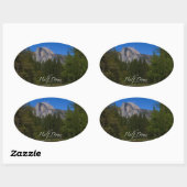 Half-dome Ovale Sticker (Vel)