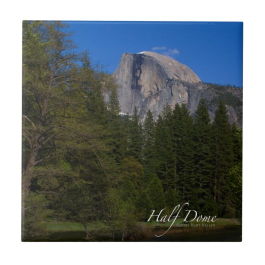 Half-dome Tegeltje (Voorkant)