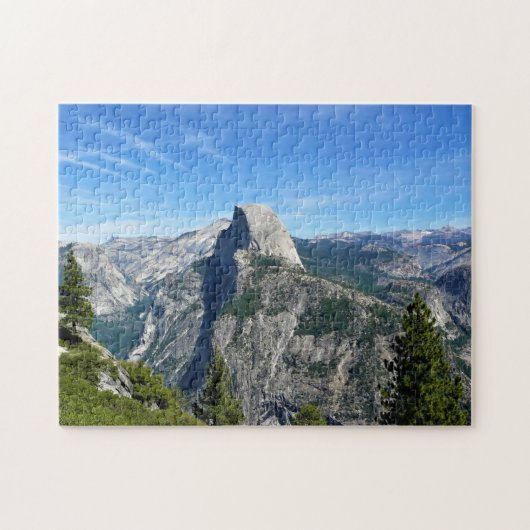 Half-dome uit Glacier Point, Yosemite, CA Legpuzzel (Horizontaal)