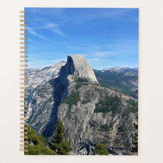 Half-dome uit Glacier Point, Yosemite, CA Planner (Voorkant)