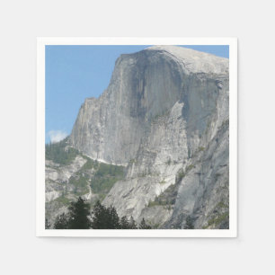 Half Dome van opzij in Yosemite National Park Servet