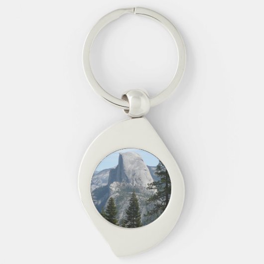 Half-dome van Panorama Trail I Sleutelhanger (Voorkant)