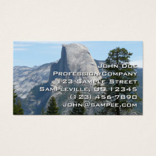 Half Dome vanuit Panorama Trail I Visitekaartje