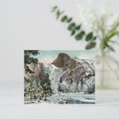 Half Dome, Yosemite in het Briefkaart (Staand voorkant)