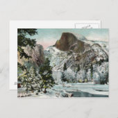 Half Dome, Yosemite in het Briefkaart (Voorkant / Achterkant)