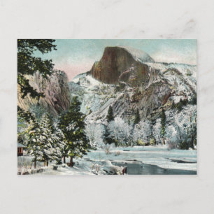 Half Dome, Yosemite in het  Briefkaart