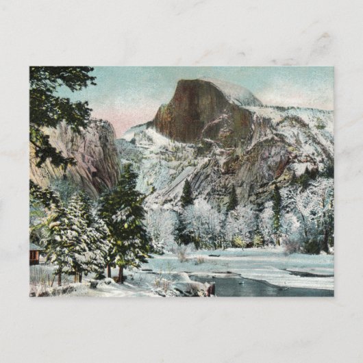 Half Dome, Yosemite in het Briefkaart (Voorkant)