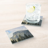 Half Dome, Yosemite National Park, CA Glazen Onderzetter (Schuin)