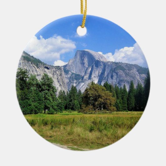 Half Dome, Yosemite National Park, CA Keramisch Ornament (Voorkant)