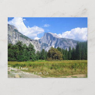 Half Dome, Yosemite National Park, Californië Briefkaart