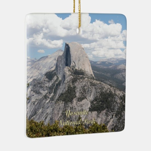 Half Dome, Yosemite National Park, Californië Keramisch Ornament (Rechts)