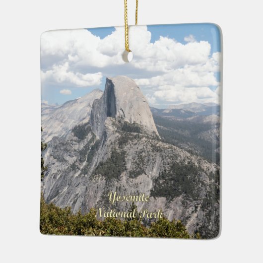 Half Dome, Yosemite National Park, Californië Keramisch Ornament (Links)