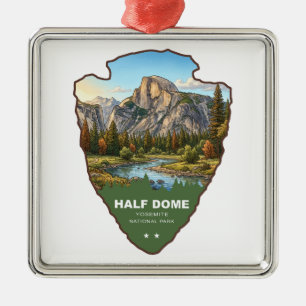 Half Dome Yosemite National Park Pijl Metalen Ornament