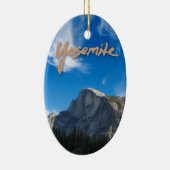 Half Dome Yosemite Ornament (Rechts)