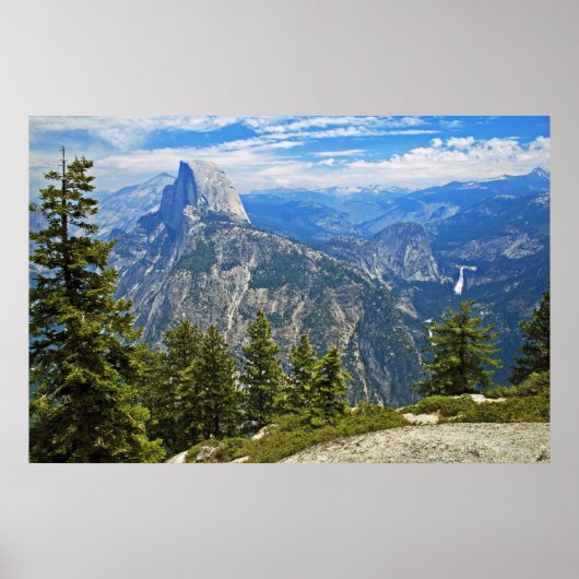 Half-Dome, Yosemite-Poster Poster (Voorkant)