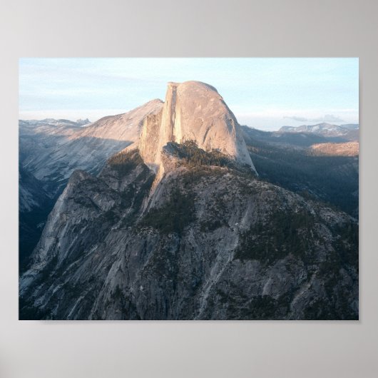 Half Dome Yosemite Print, Poster (Halfglans) (Voorkant)