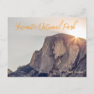 Half Dome Yosemite Reis Briefkaart