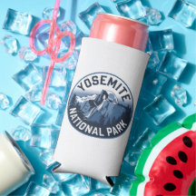 Half Dome Yosemite Ronde Embleem