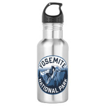 Half Dome Yosemite Ronde Embleem