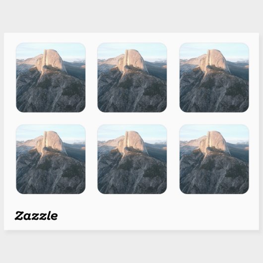 Half Dome Yosemite Sticker (Feuille)