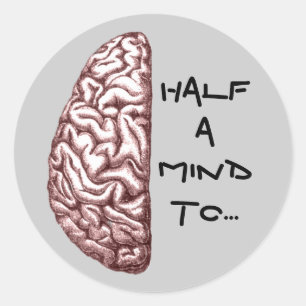 Half een Mind Sticker